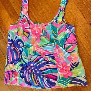 Lilly Pulitzer 100% silk size medium tank